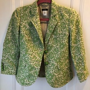 J.Crew jacquard blazer